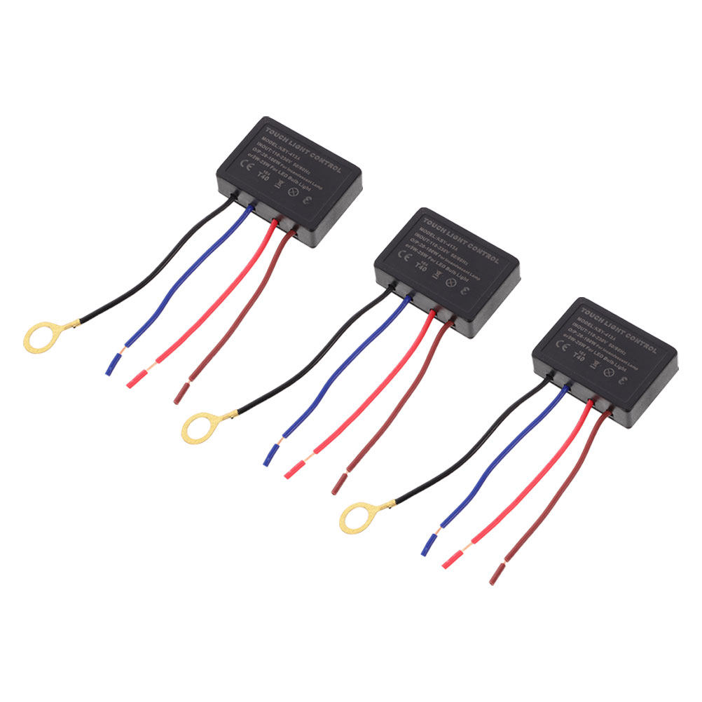 Leveling Leatherworking - 3Pcs Touch Sensitive Lamp Dimmer Switch