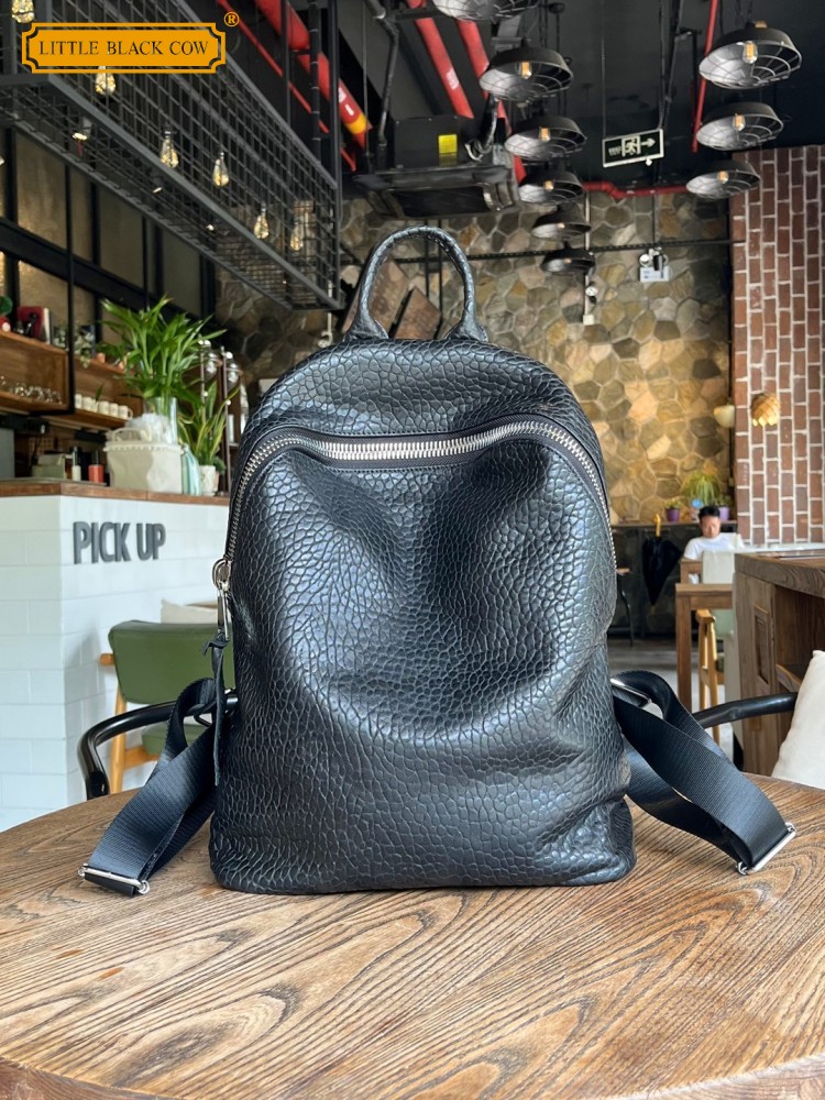 Soft Natural Sheepskin Casual  - огляд і ціна Leather Work Backpack