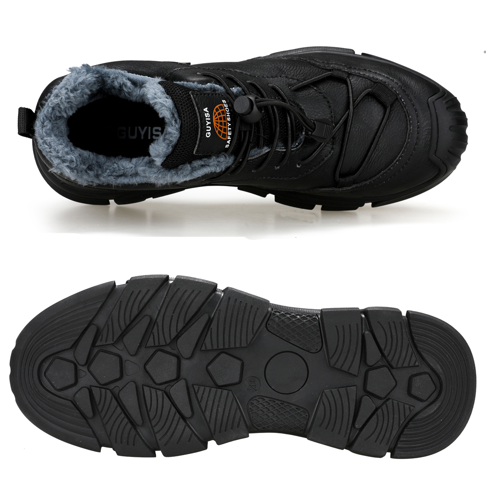 Men's Winter Boots Leather Sho - огляд і ціна Leather Work Women Shoes