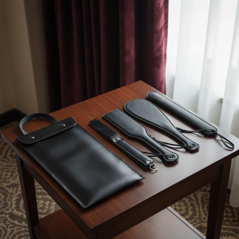 BDSM Spanking Paddle Beat Pu S - огляд і ціна Leatherwork Kit