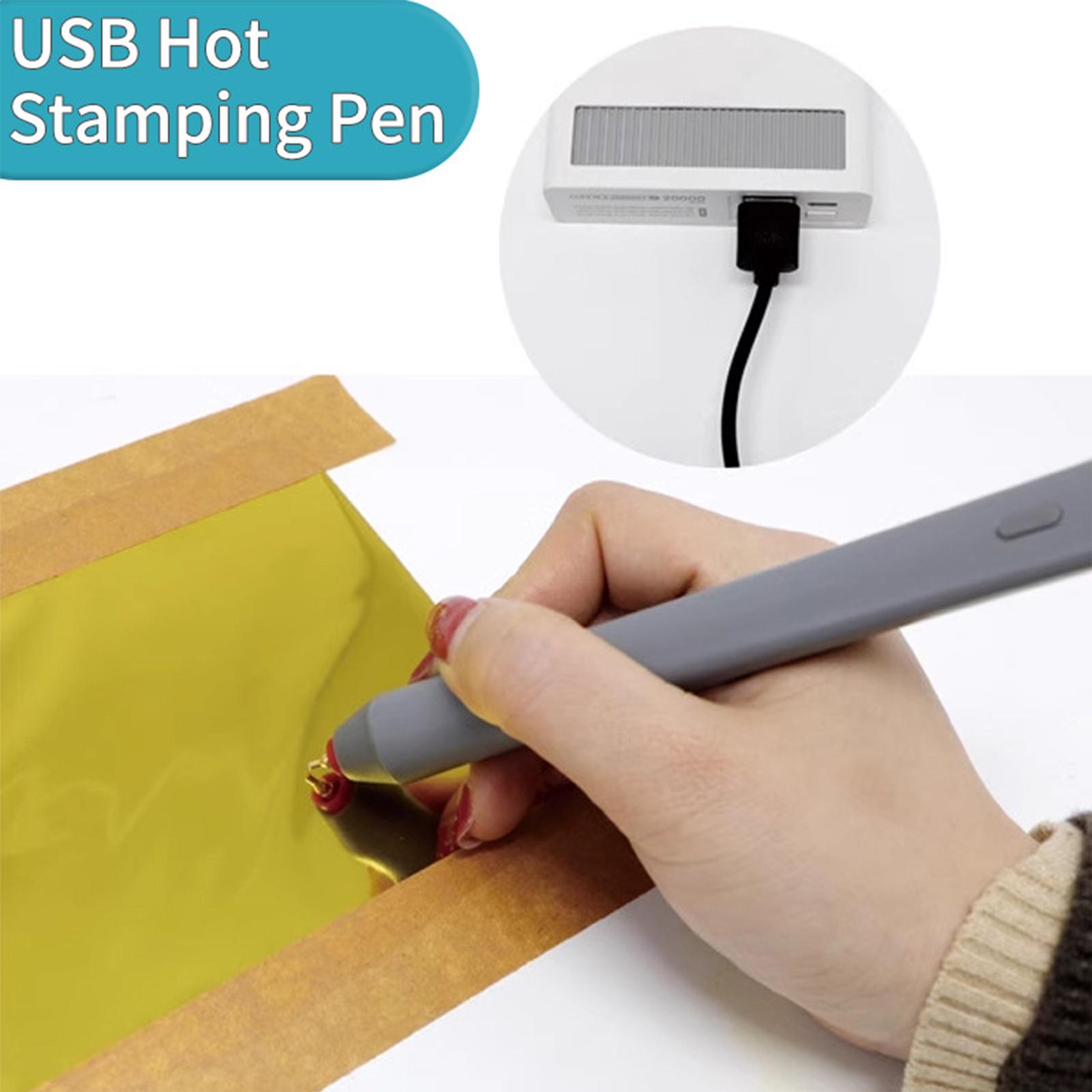 Hot Foil Pen Stamping Tool wit - огляд і ціна Leatherwork Kit