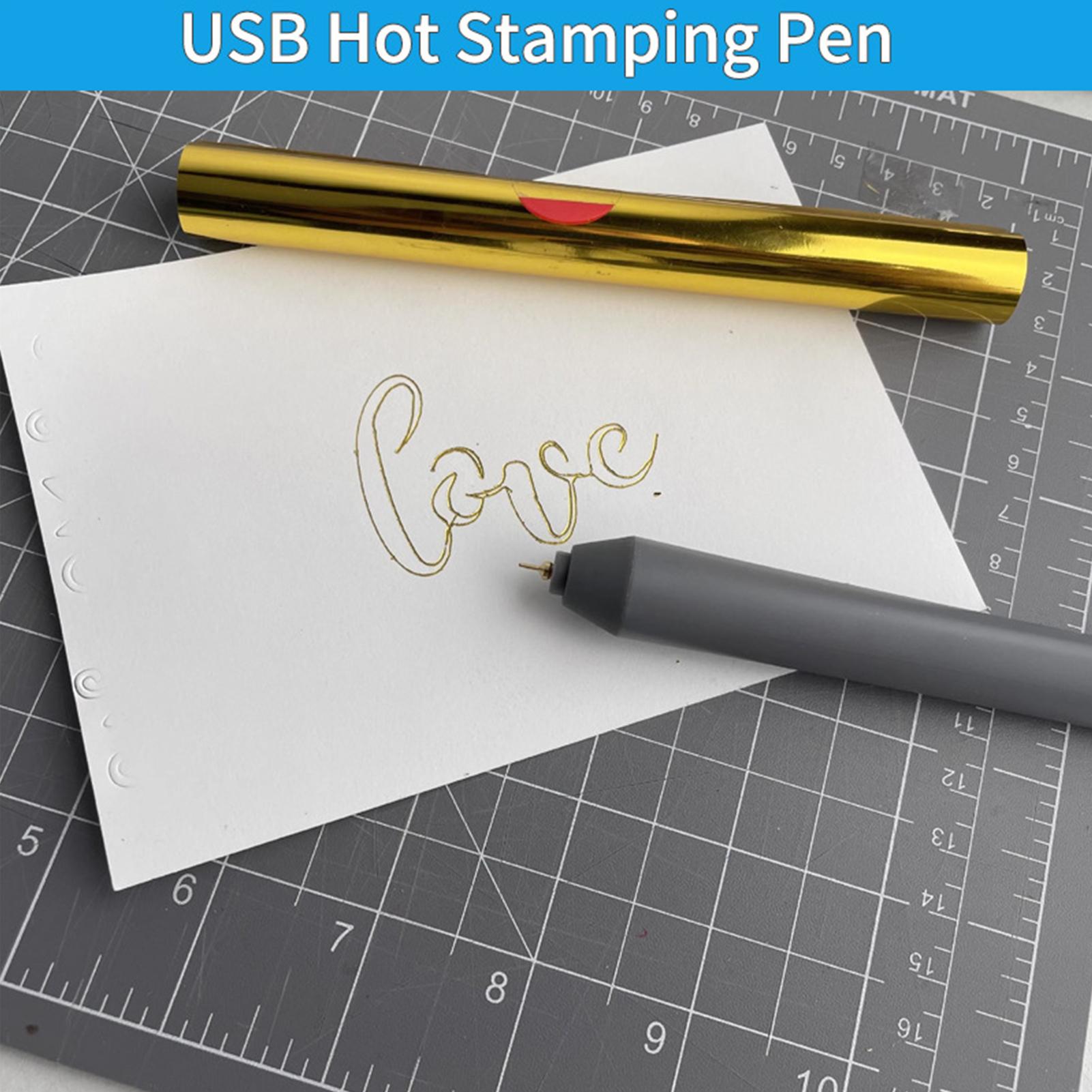 Hot Foil Pen Stamping Tool wit - огляд і ціна Leatherwork Kit