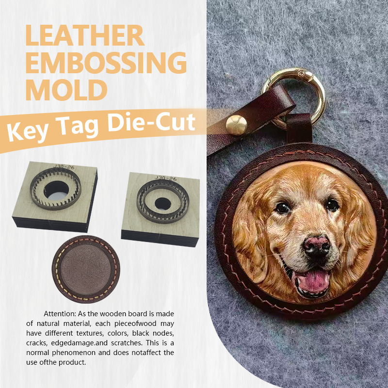Leather Key Tag Die Cutting Co - огляд і ціна Leatherwork Products