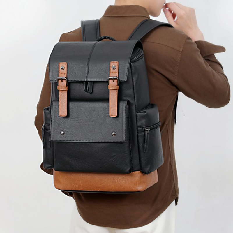New Vintage Men's Leather Back - огляд і ціна Leather Work Backpack