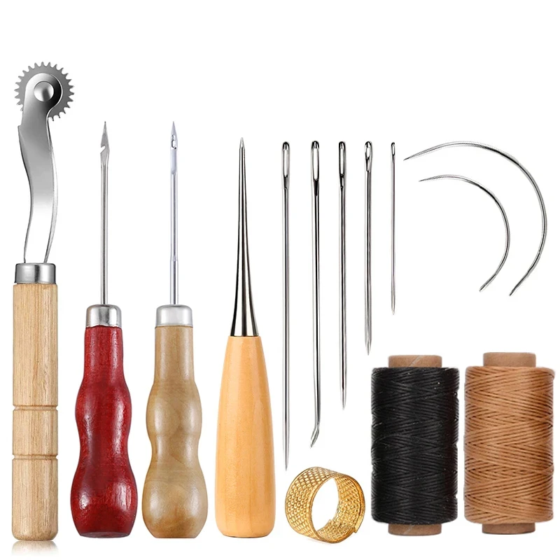 14PCS Leather Craft Sewing Kit - огляд і ціна Leatherwork Kit