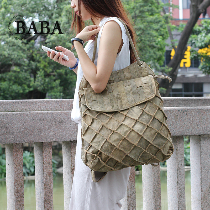 New European/American Backpack - огляд і ціна Leather Work Backpack