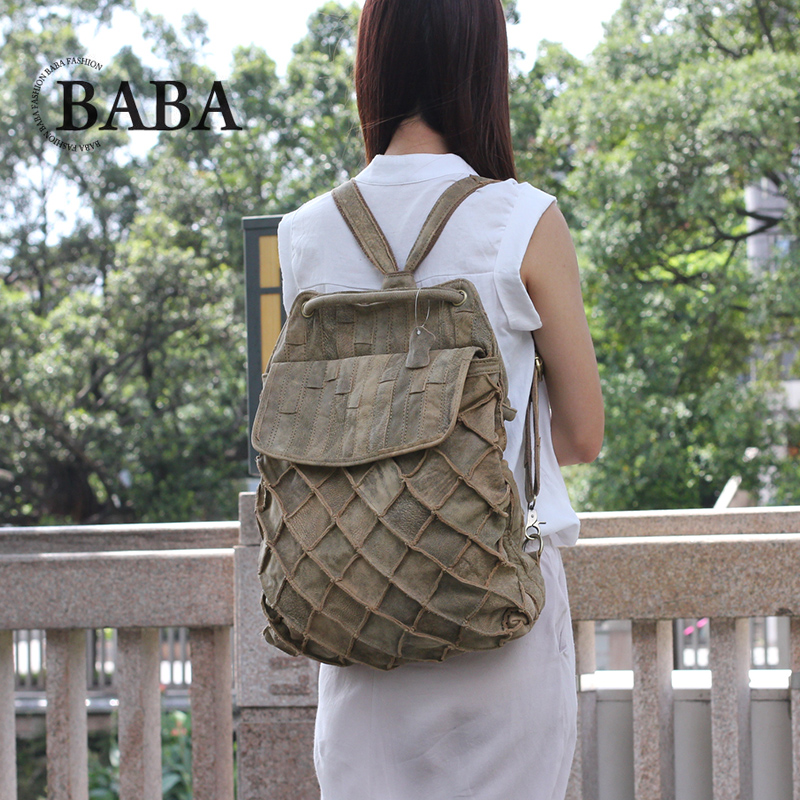 New European/American Backpack - огляд і ціна Leather Work Backpack
