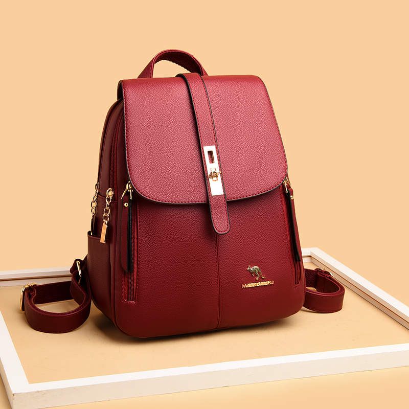 Luxury Women Leather Backpacks - огляд і ціна Leather Work Backpack