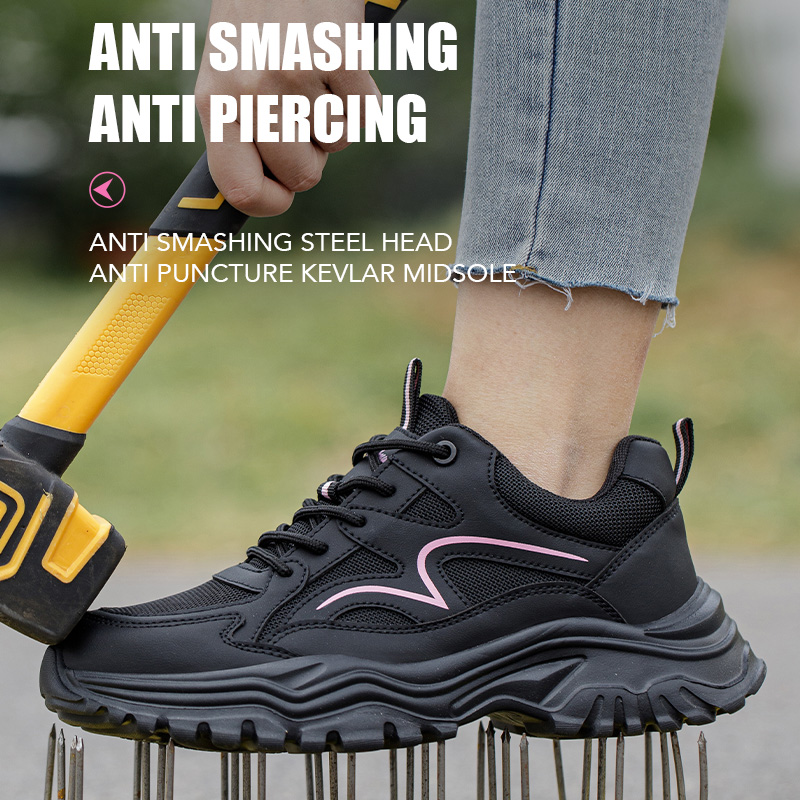 Comfortable Safety Shoes Anti- - огляд і ціна Leather Work Women Shoes