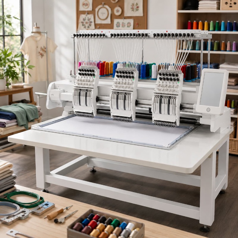 Embroidery Machine Double Head - огляд і ціна Leatherwork Products