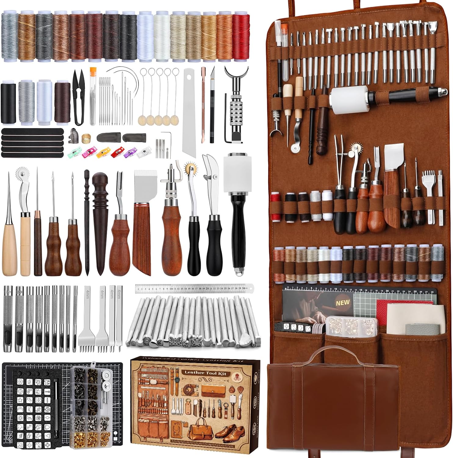 Leather Working Kit, Leather W - огляд і ціна Leatherwork Kit